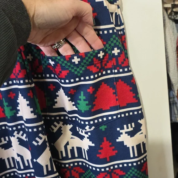 Christmas Party Naughty Reindeer Overalls - Picture 8 of 12